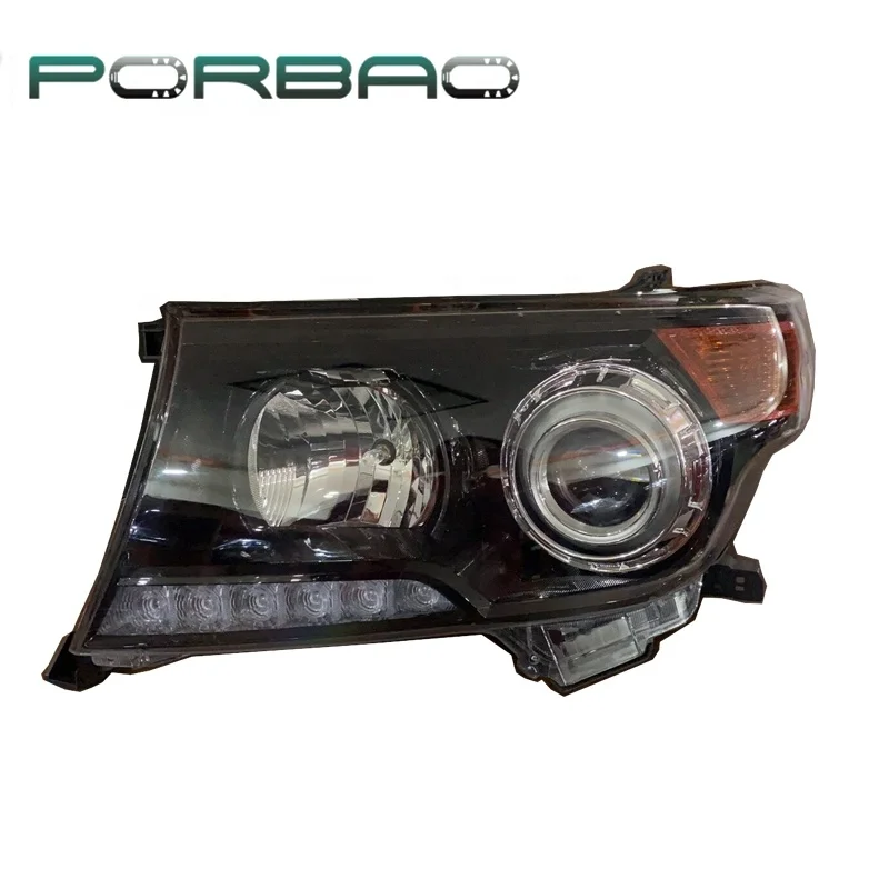 PORBAO Xenon Headlamp Car Part Front Headlight for LC200 12-15