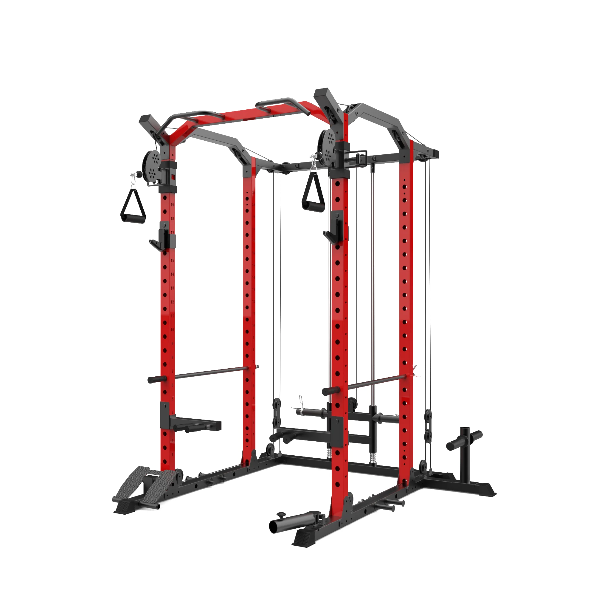 New Design Bodybuilding Powerlifting Exercise Multi Functional Fitness Trainer Gym Muscle Training Power Rack