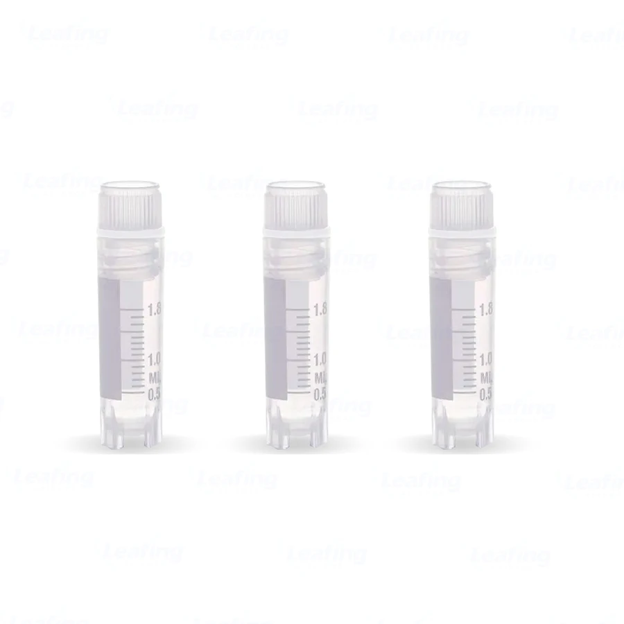 Medical Disposable Wholesale customized sterile transparent Screw cryo tube