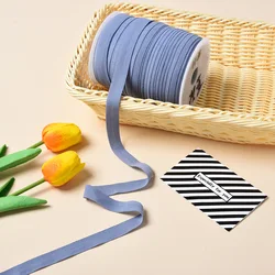 New nylon folding elastic satin plush back strap elastic lingerie for bra underwear stretch elastic ribbon bra elastic band