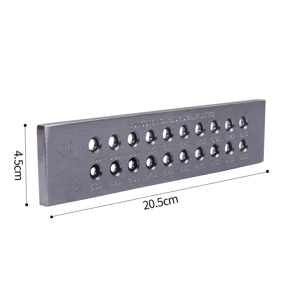 5.1-7mm Tungsten Carbide Wire Drawplate for Jewelry Making Round Shape Drawplate, Jewelry Tool