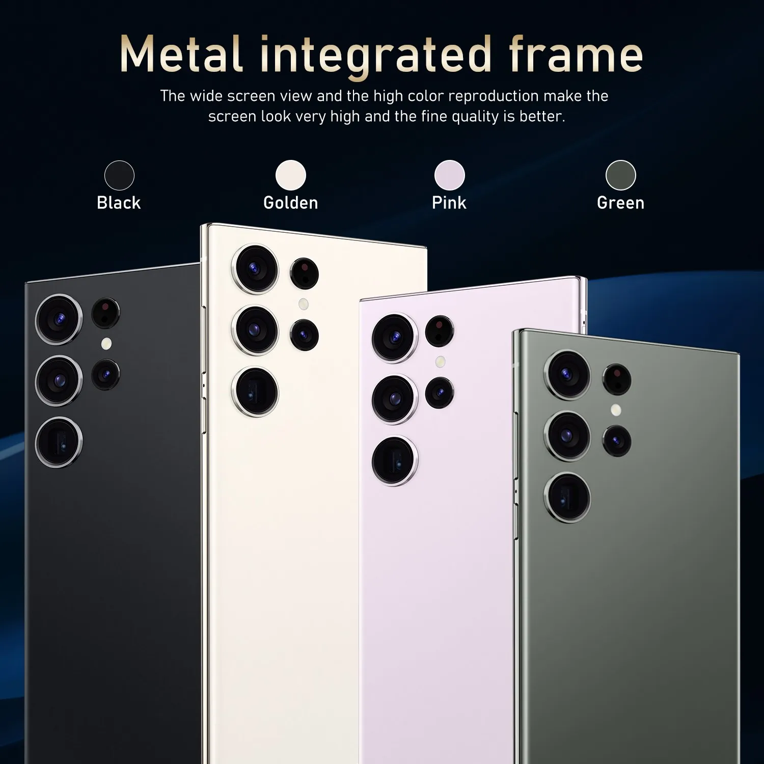 24MP+48MP Android 12.0 Gaming Phone 5G Mobile Phone Cell Phone Smartphone Hot Selling S22 ULTRA Original 7.2 Inch 16GB+512GB LCD