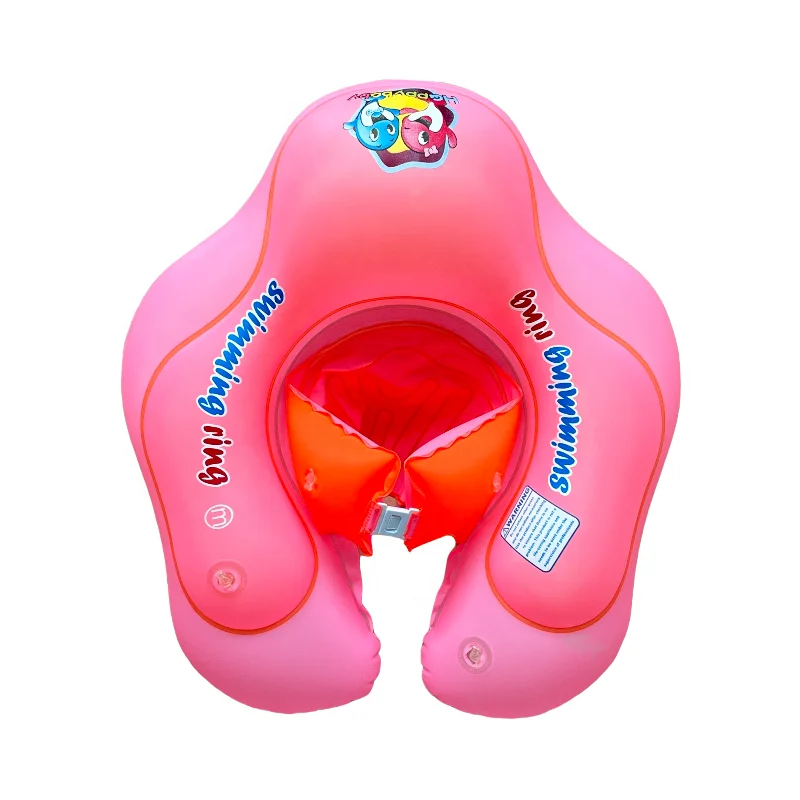 Factory Direct Pool Water Fun PVC Swimming Rings Babies Pool Floats with Inflator