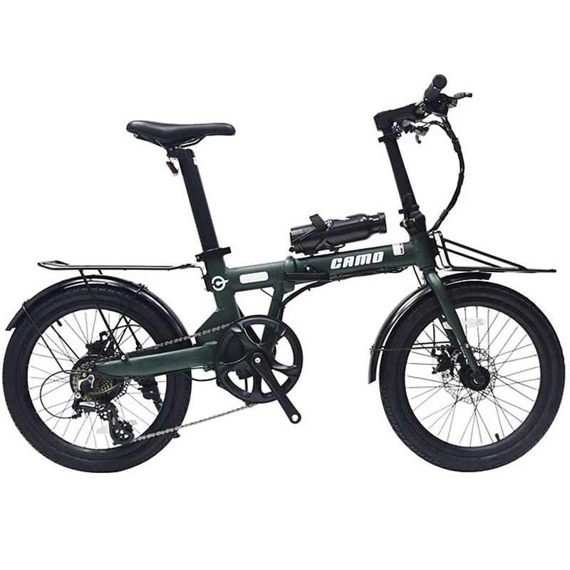 Камуфляжный складной электрический велосипед Naicisports 20 дюймов 36 В 250