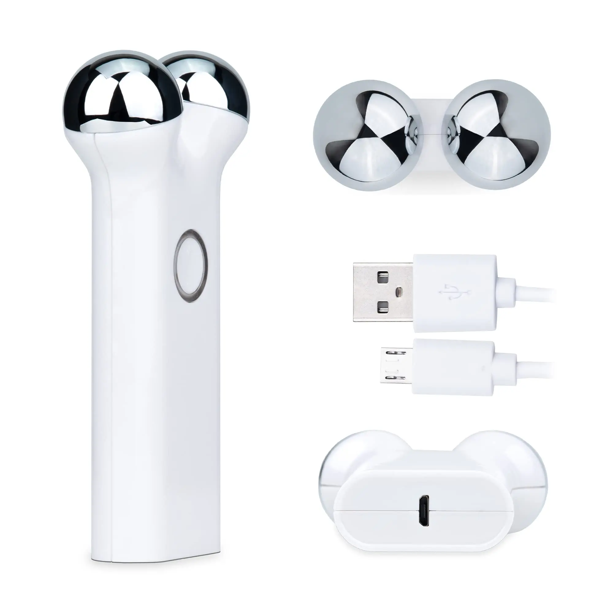 Small Portable USB Rechargeable Electric EMS Micro-current Lift Massager Beauty Device Machine Equipment For Women Face Skincare