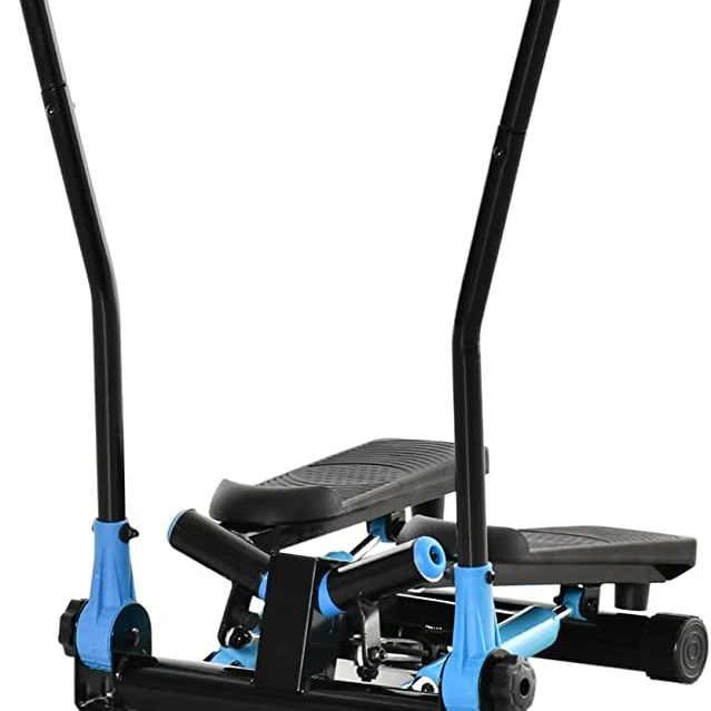Exercise Equipment with Resistance Bands Adjustable Stepper Stepping Machine for Home Workout, Bearing Weight