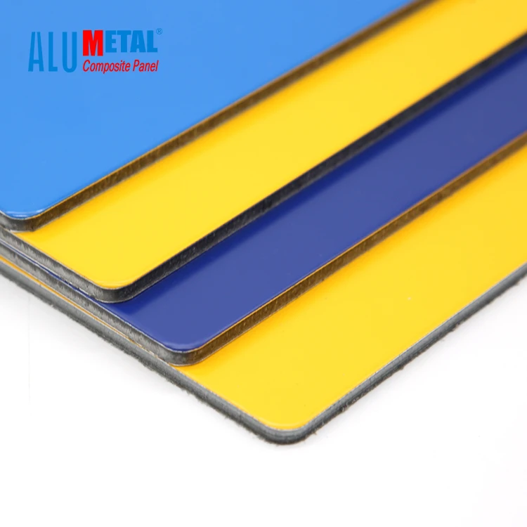 ISO certificate alu sheet metal cladding composite panel aluminium exterior wall decorative aluminum composite panel