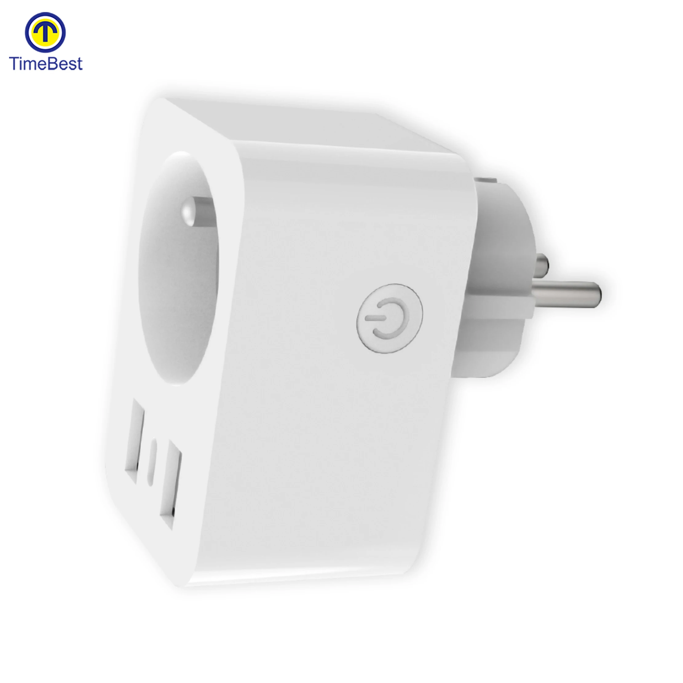 Tuya SAA 2 USB Ports WiFi Energy Plug 240V 2022 Android Dongle Adaptador