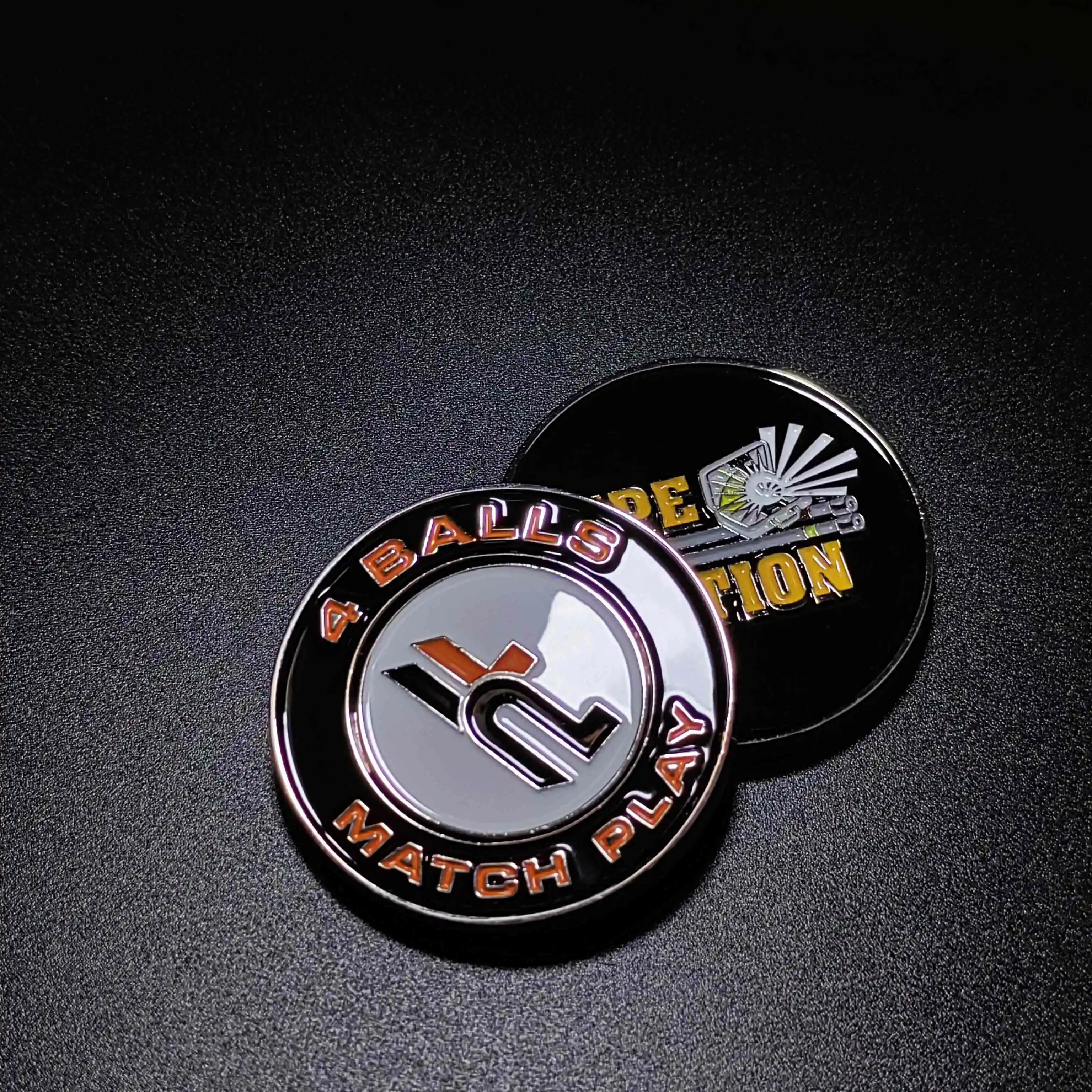 Customization Figure Design Professional Personalized Poker Chip Level Gauge Magnetic Hat Clip Golf Ball Marker