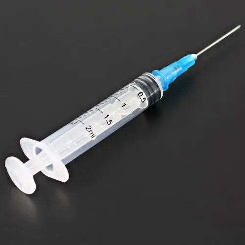 
Medical disposable syringe with needle 
