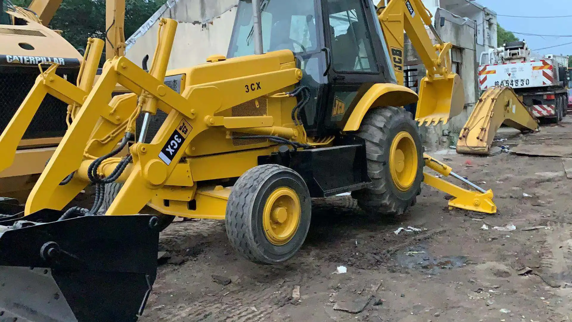 original j-cB 3cx 4cx backhoe loader