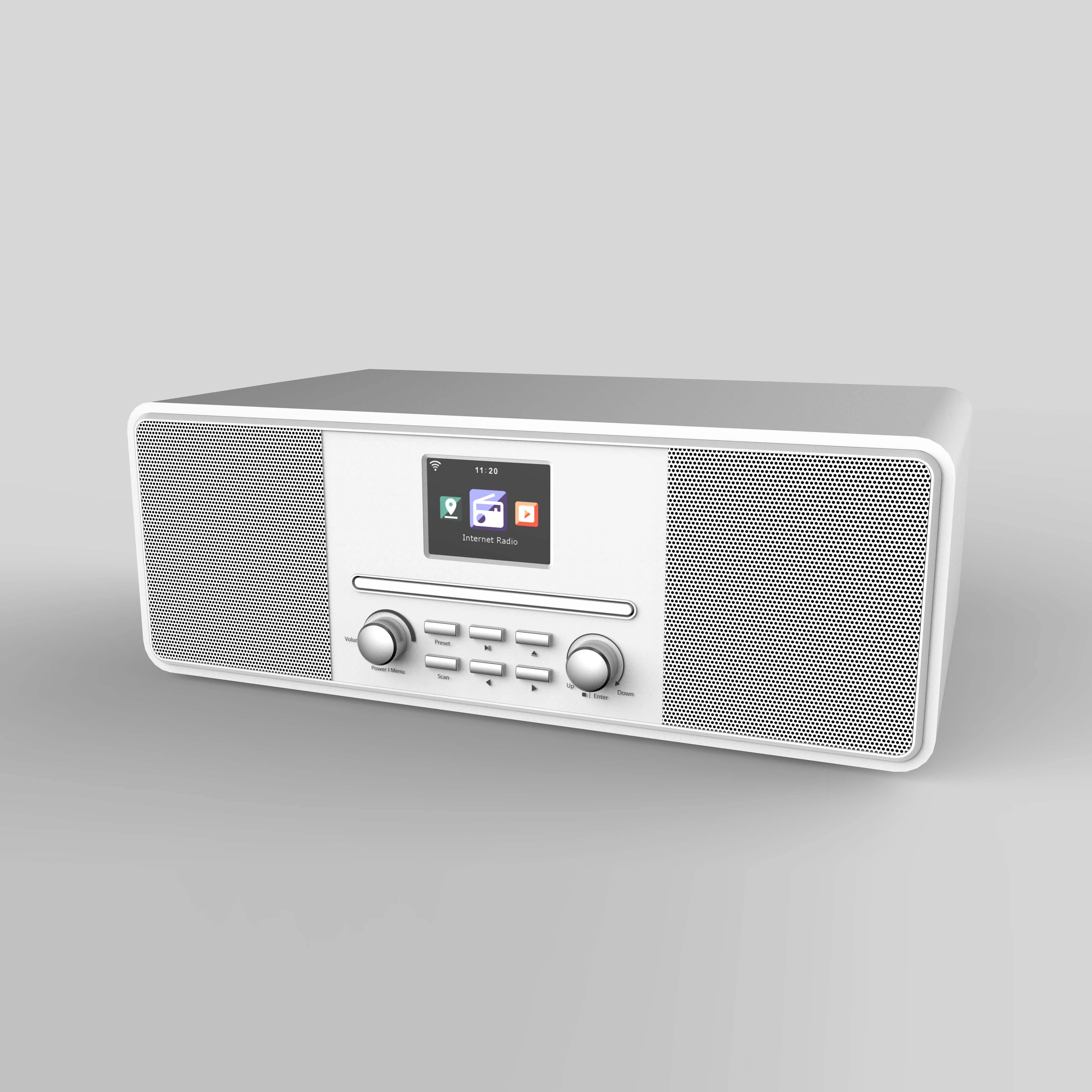 Internet  radio WIFI All in one DAB/DAB+ FM radio with CD and BT playing OEM Customized Jack Bass LOGO
