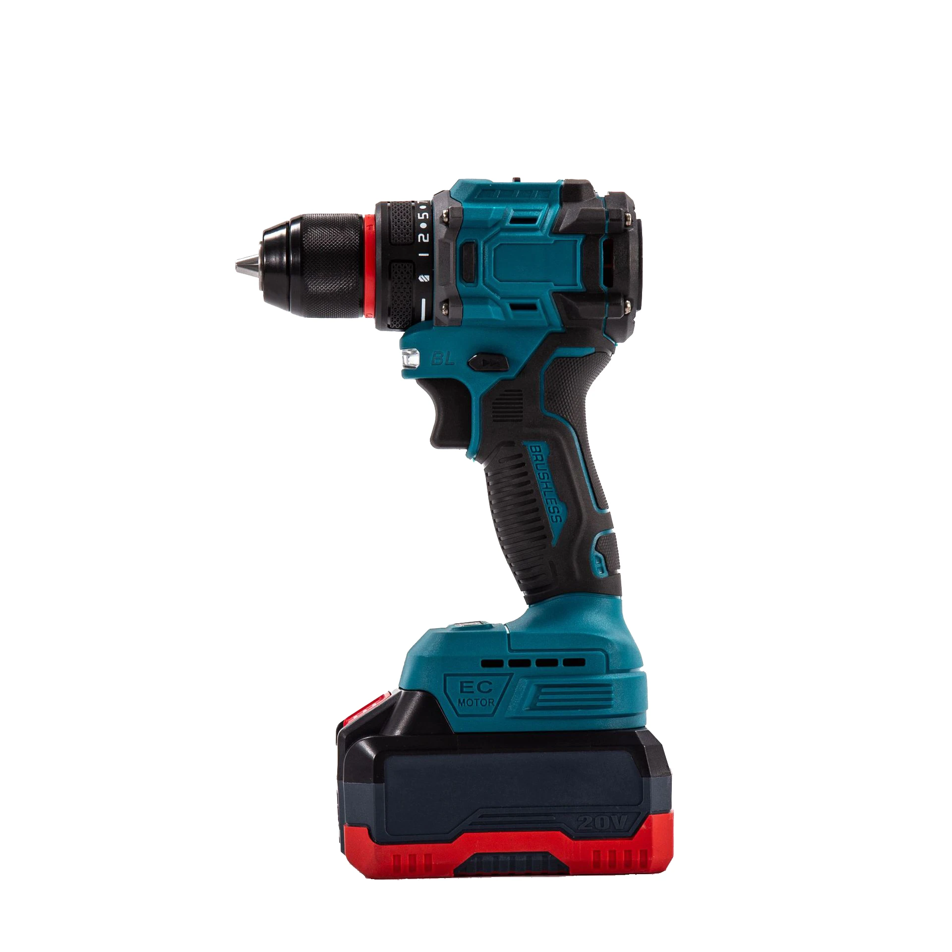 Standard grade new model light weight lithium electric drill with MT MTK battery multi functional brushless motor electric drill
