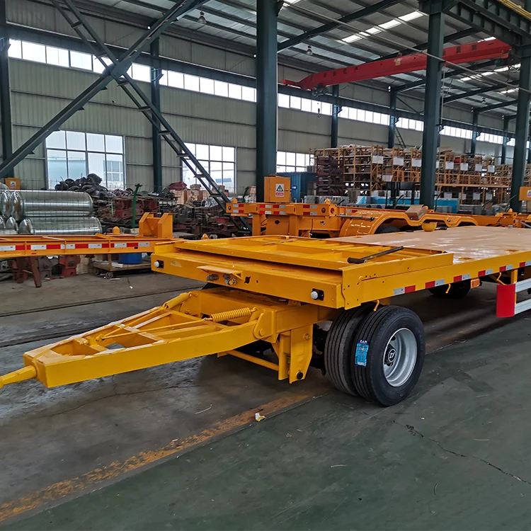 China best selling turntable full trailer truck