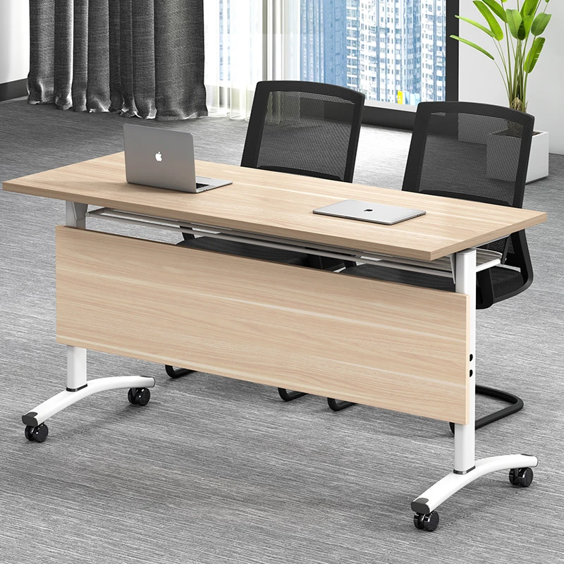 1.2m/1.4m/1.6m/1.8m  folding training long size   removable stitching MDF used workstation conference table