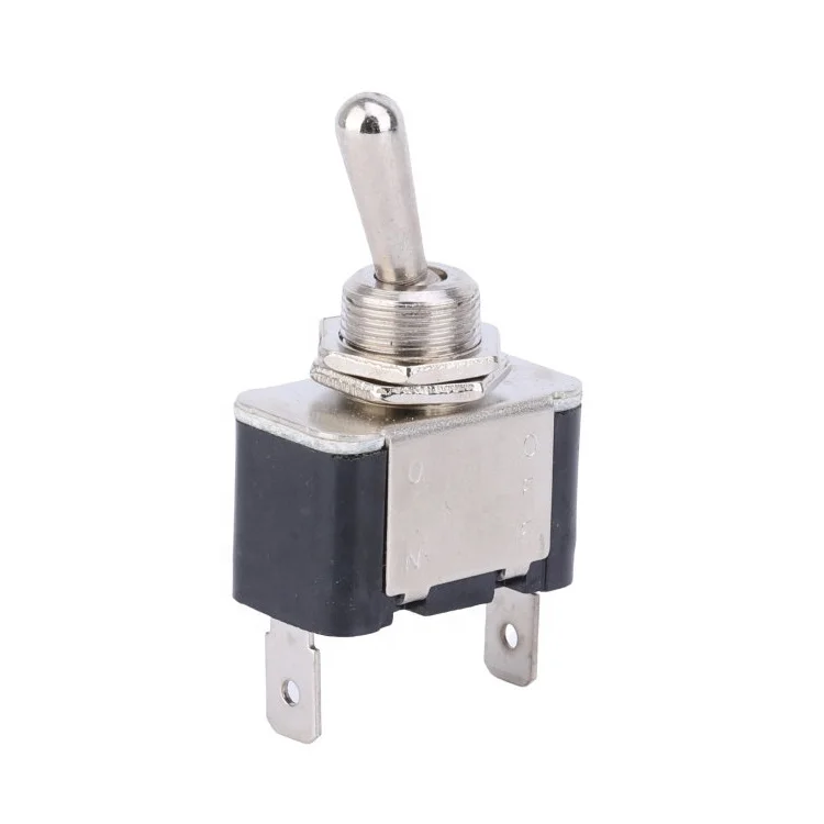Industrial Electrical Single Pole Double 3 Pin Toggle Switch 12v Toggle Switch On Off 500,000 Operations Above