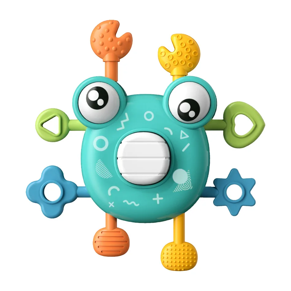 Baby Finger Push-push Crab Toys Baby Montessori Toddler Educational Toys Plastic Baby Toys