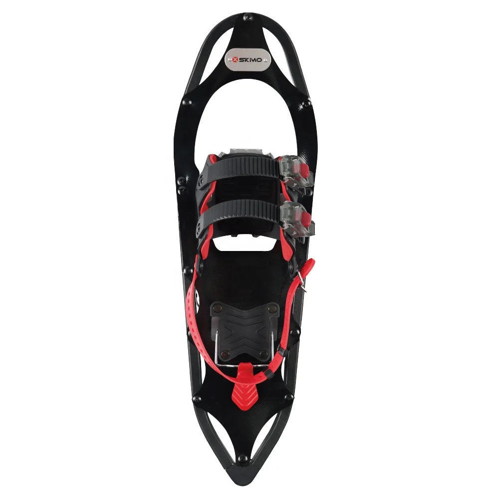 
Alu Frame TPU woven Foam Padded Ratchet Binding Snowshoe With Heel Lift 