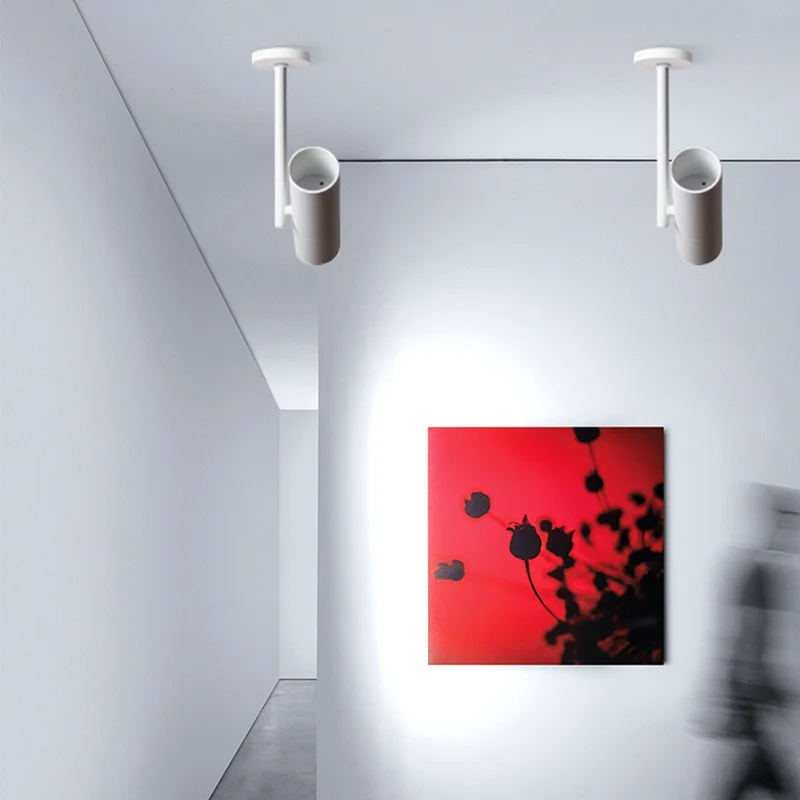 
Contemporary track rail lighting system GU10 led ceiling track light 