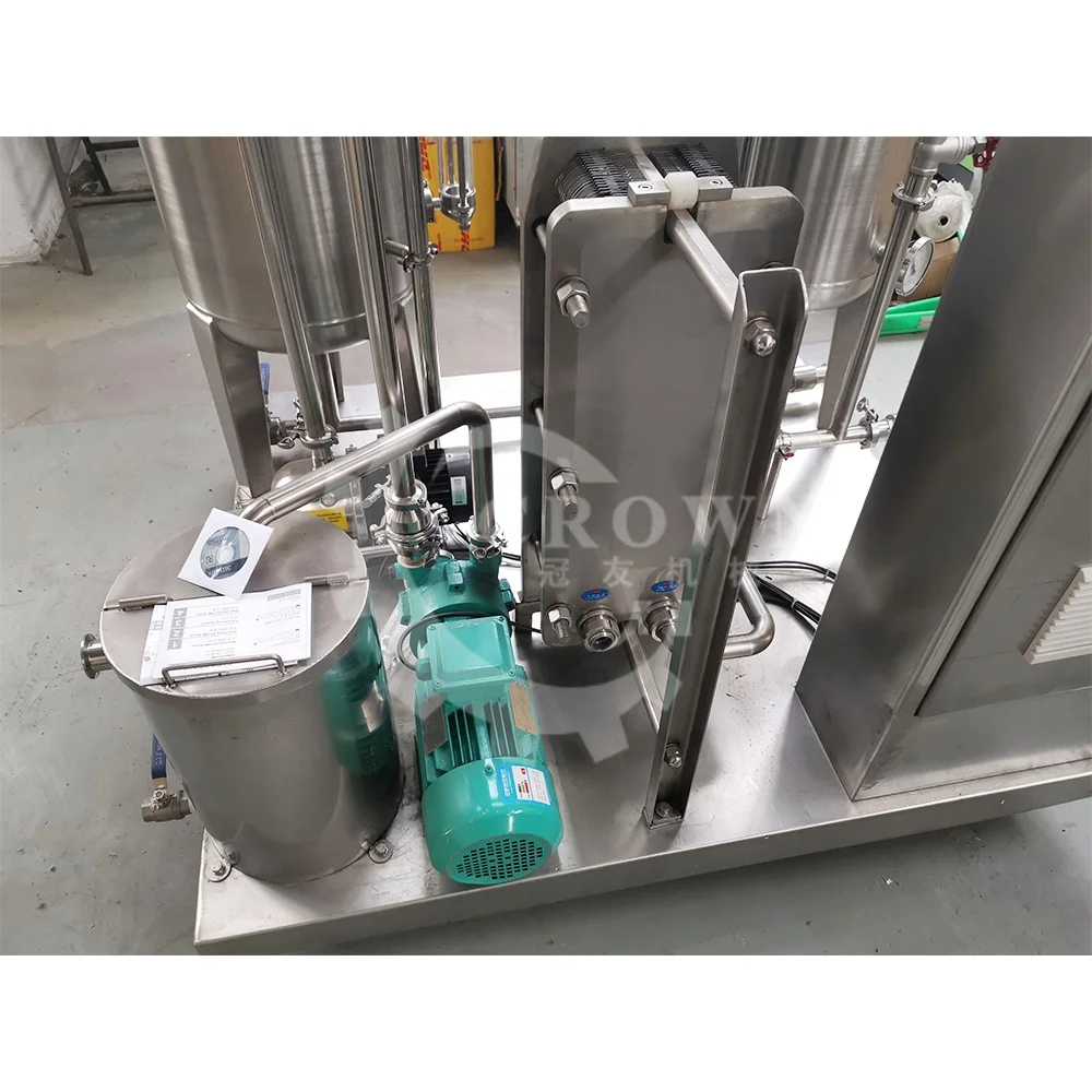 QHS 2000L Small Scale Carbonated Soft Drink Co 2 Mixer Mixing Machine