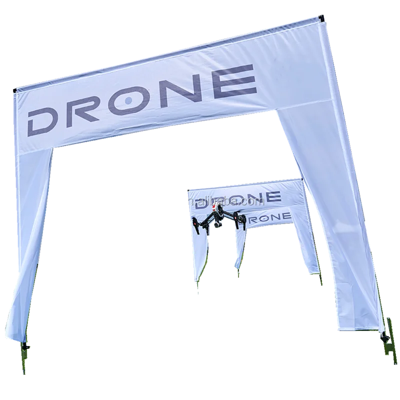 Weihai Wisezone рекламный флаг на заказ для мероприятий квадратные ворота баннеры рекламное оборудование улицы телескопический 3 м