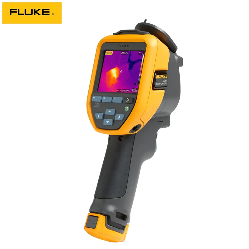 Built-in 5 megapixel digital camera Fluke TiS20+ fixed focus Infrared Camera with 120x90 resolution