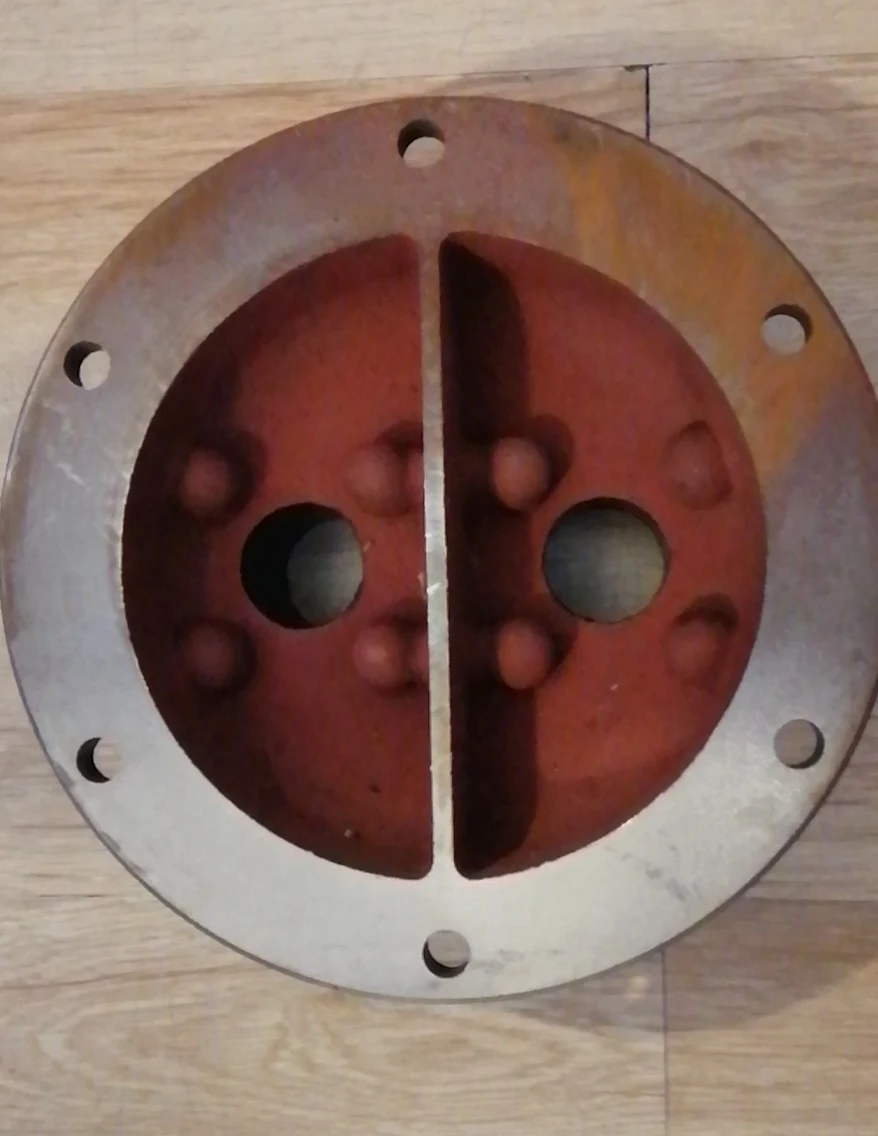 Marine Cummins Engine Spare Parts K38  Lubricating oil cooler end cover