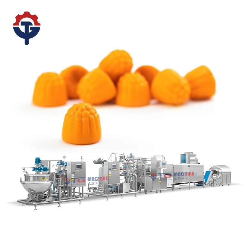 bear shape Versatility Modular Minimized product waste vitamin gummy making machine