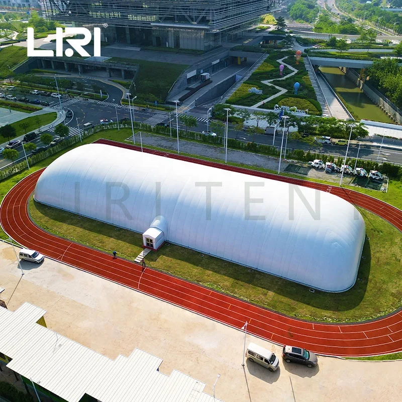 Большая надувная мембранная структура баскетбольная площадка воздушный купол Спортивная палатка