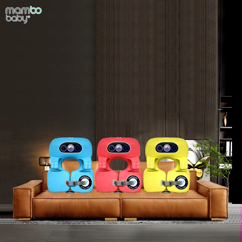 Mambobaby 2022 new design car toddler infant  waist baby float for swimming pool bathtub babyspa seashore