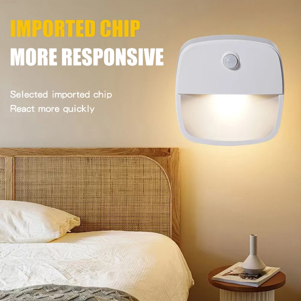 Personalized Packaging Motion Detection LED Light for Hallways and Staircases