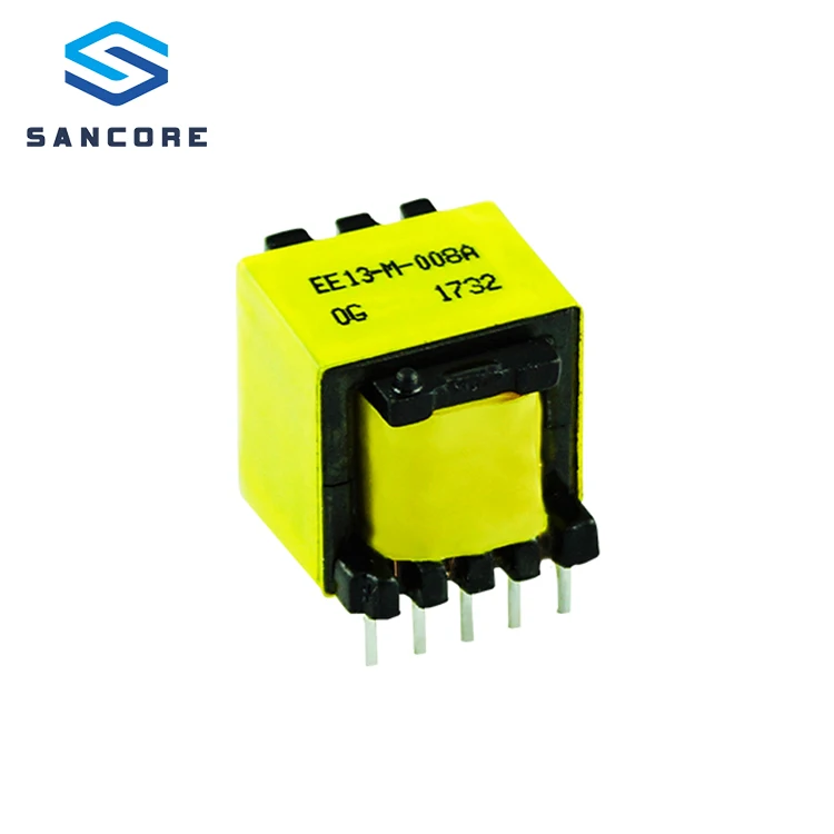 Китайский поставщик высокого напряжения Flyback трансформатор EE13v-021 аудио Ток Электрический силовой трансформатор