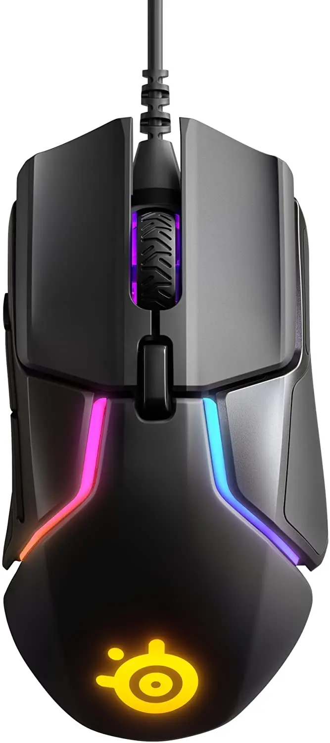 Игровая мышь SteelSeries Rival 600 12000 точек/дюйм TrueMove3Plus с двойным оптическим датчиком и RGB