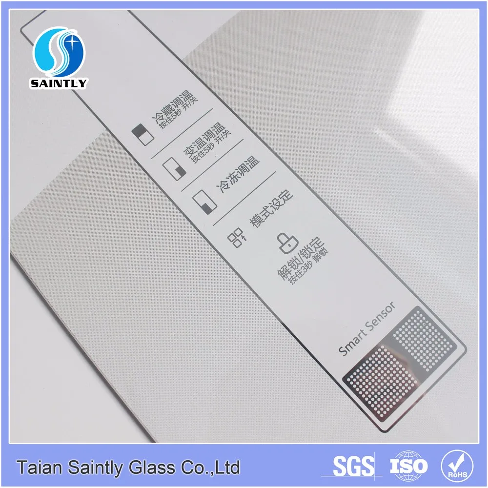 China Manufacturer 3.2mm 4mm Refrigerator Tempered Glass