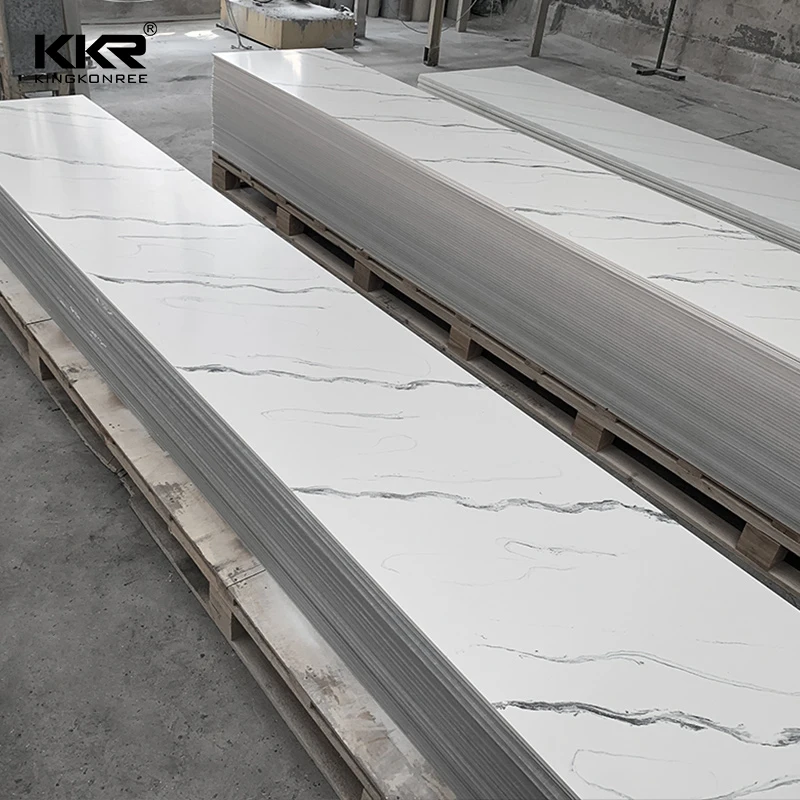 Solid surface sheet for shower walls artificial marble solid surface sheet for bathroom wall decorative