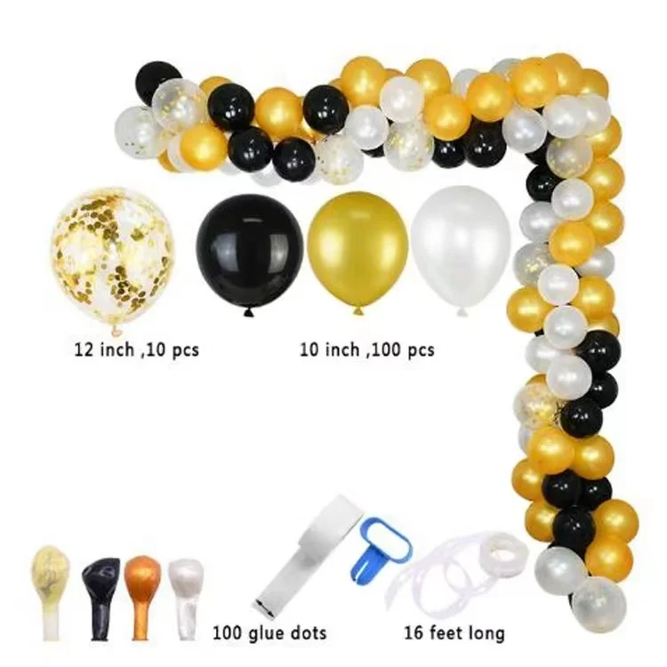 103pcs Balloon Garland Arch Kits for Birthday Wedding Graduation New Year All Festivals Party Decoration Photo Props Backdrop