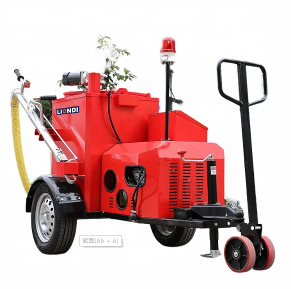 Road Repairing Hot Tar Crack Filler Machine Gas Power Road Pot Hole Crack Sealing Machine