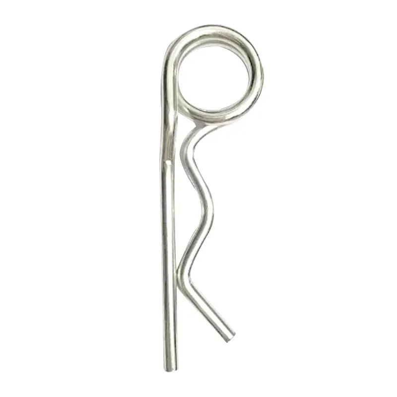 Stainless Steel Double Coil R Shape Heavy Hair Clip Spring Cotter Pin