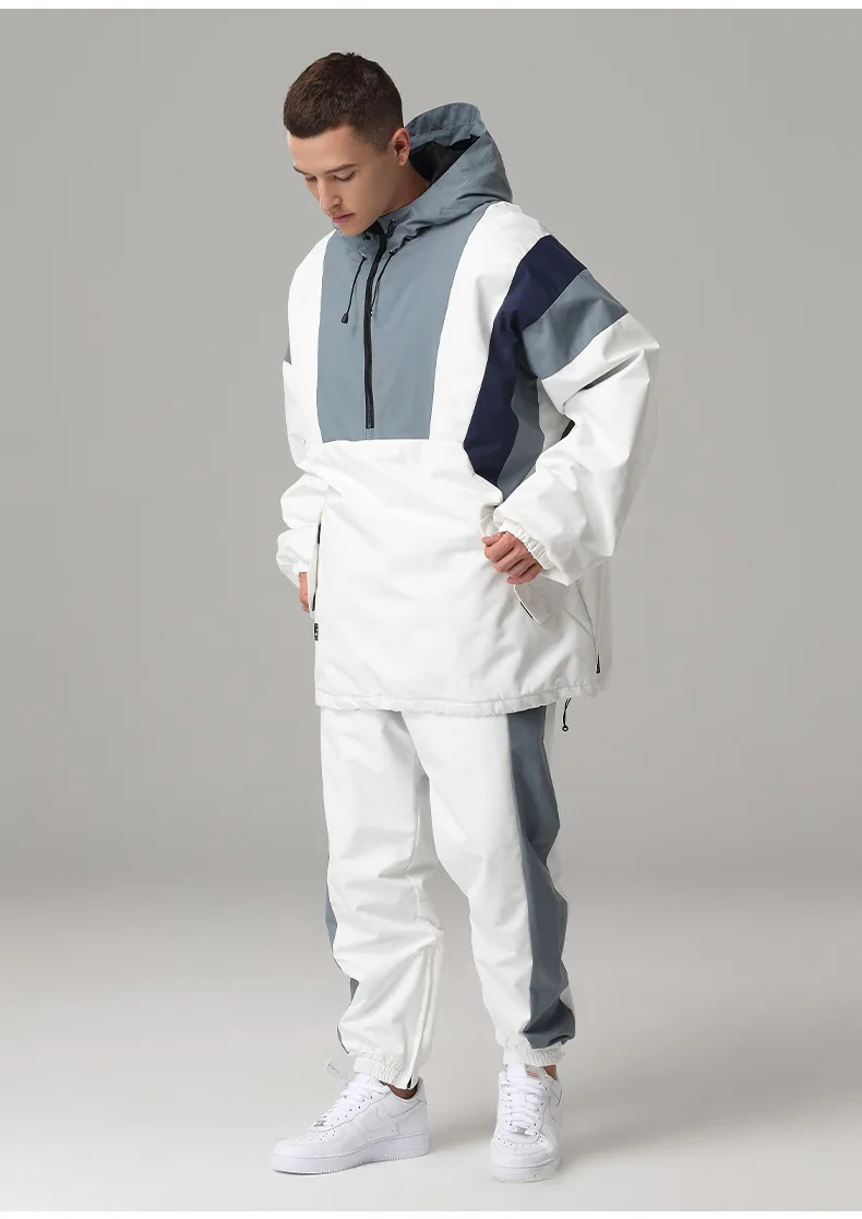 New Style Outdoor Mens Snowboarding Jacket And Pants Mens Snowboarding Outfit Waterproof Windbreaker Snow Jacket And Trousers