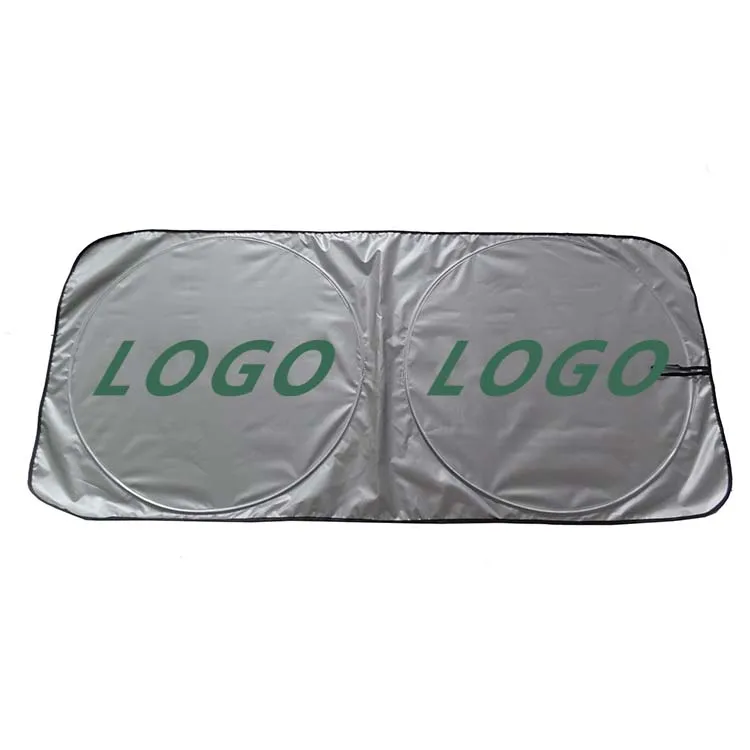 Car advertising gifts auto billboard custom LOGO DuPont car sunscreen Environmentally friendly car sunshades