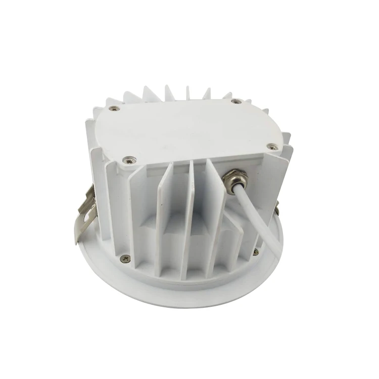 BARON IP65 waterproof anti-glare indoor  Die-casting Aluminum recessed  led downlight12w 20w 40w   for office hotel hospital