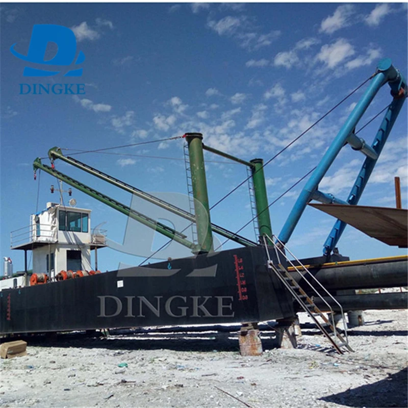
DINGKE river sand 2019 High Quality Low Cost 8/6 Inches Gold Sand Dredge 