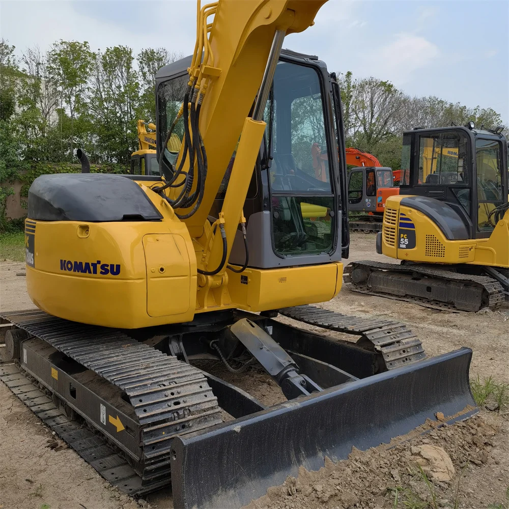 Low working hours komatsu pc78 8ton  pc70 pc60 used excavator orginal with high quality engine and pump for sale