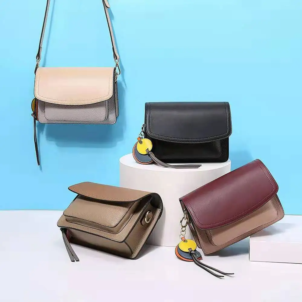 China Wholesale Genuine Leather Large Capacity Single Shoulder Bag For Women