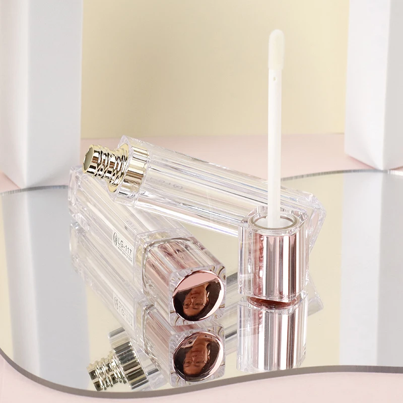 Free sample pens empty plastic cuticle oil pen lip gloss tubes 4ml glass lip gloss container
