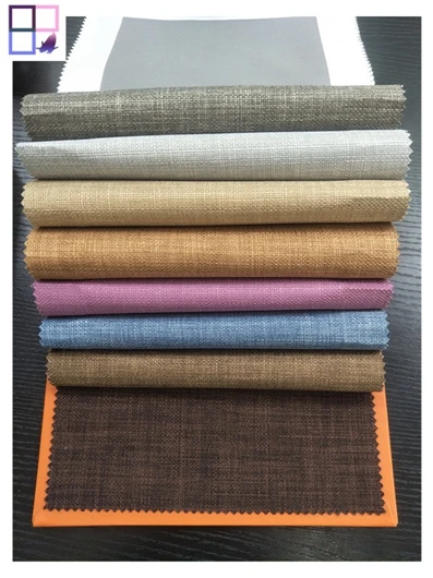 Factory direct supply 100% polyester blackout curtain fabric solid In stock