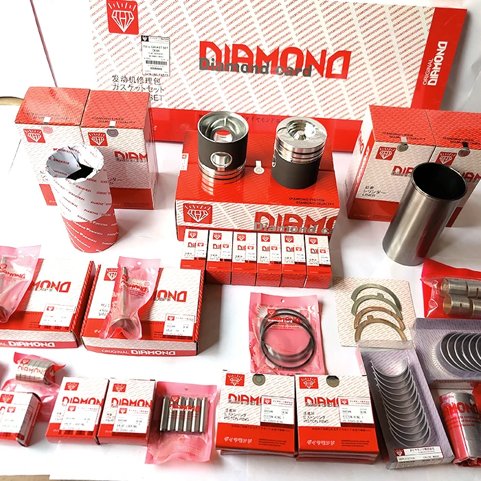 Excavator Engine parts  engine overhaul kit liner kit D1146 Cylinder Engine Liner Kit 65.02501-0074 65.02501-0785 for doosan