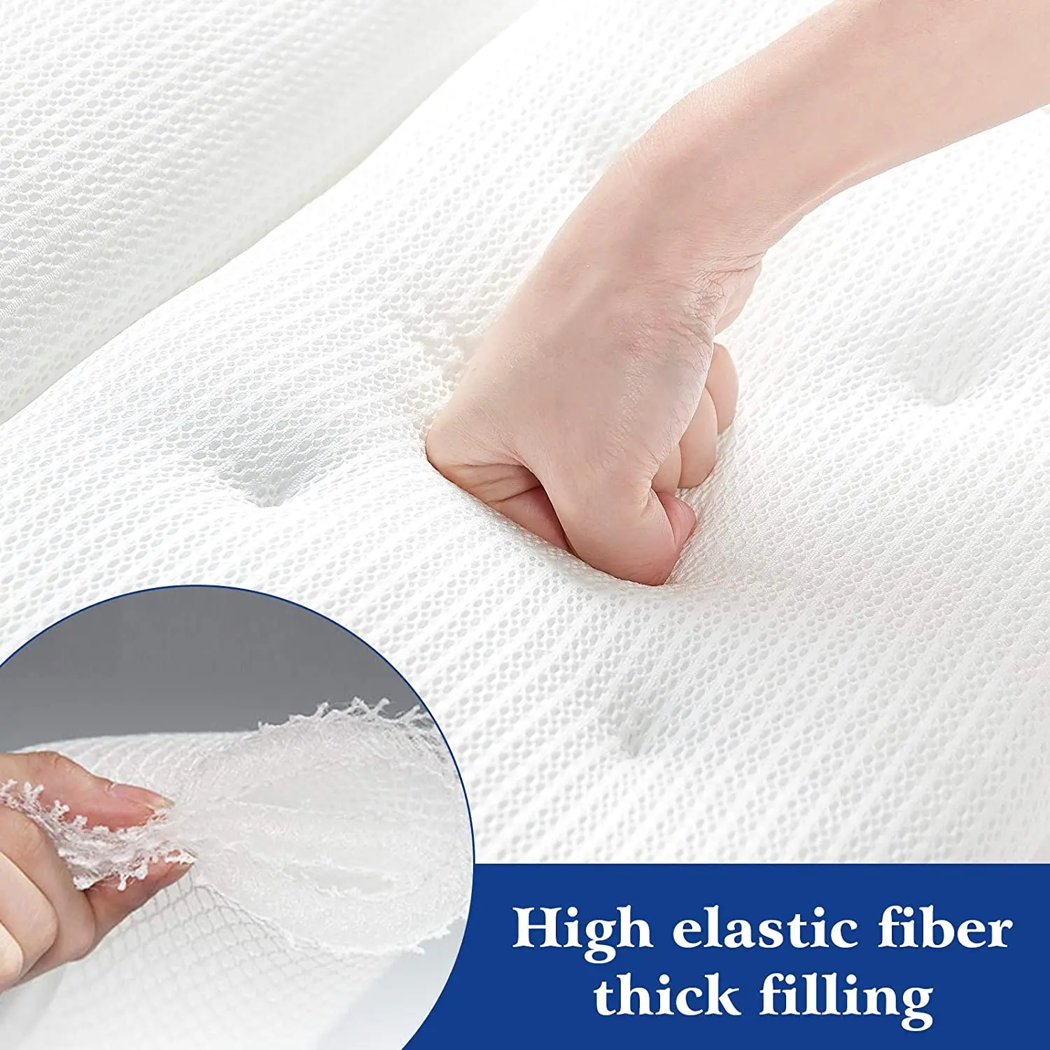 
High Quality Bathtub Pillows with Soft 3D Air Mesh & 6 Large Suction Cups For Shoulder and Back Support 