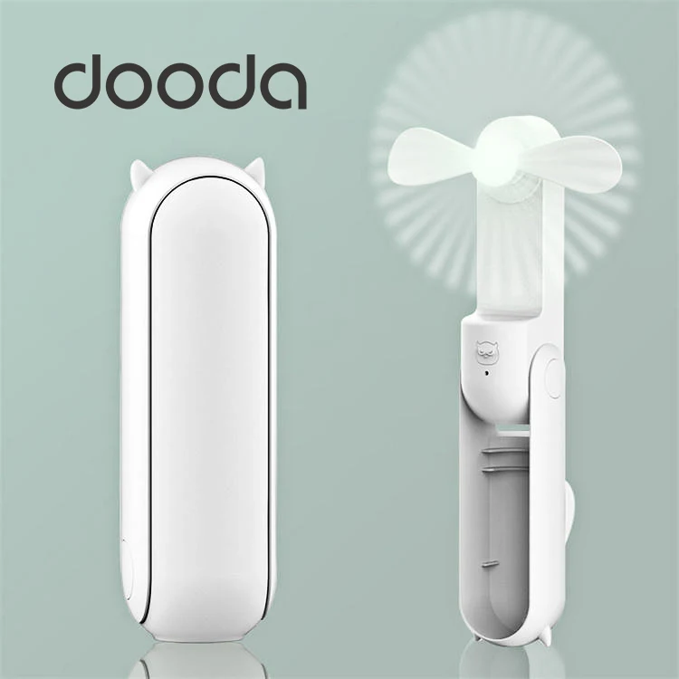 Wholesale Mini  Handheld Fan USB New Multifunctional Low Noise Can To Charge Phone  Folding Small Fan