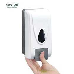 Wholesale 1000ML Refillable Wall Mounted Laundry Hand Soap Dispenser Manual For Hotel